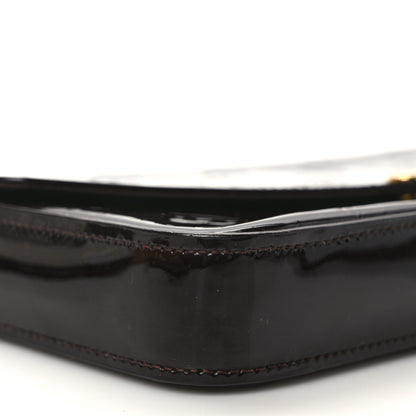Louis Vuitton Vernis Pochette Felicie Chain Wallet Amarante 9 of 12