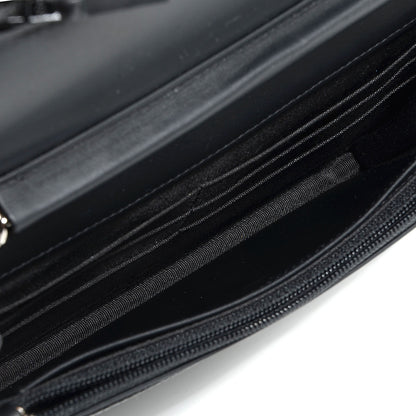 Chanel Caviar Timeless CC Wallet on Chain WOC Black 5 of 9