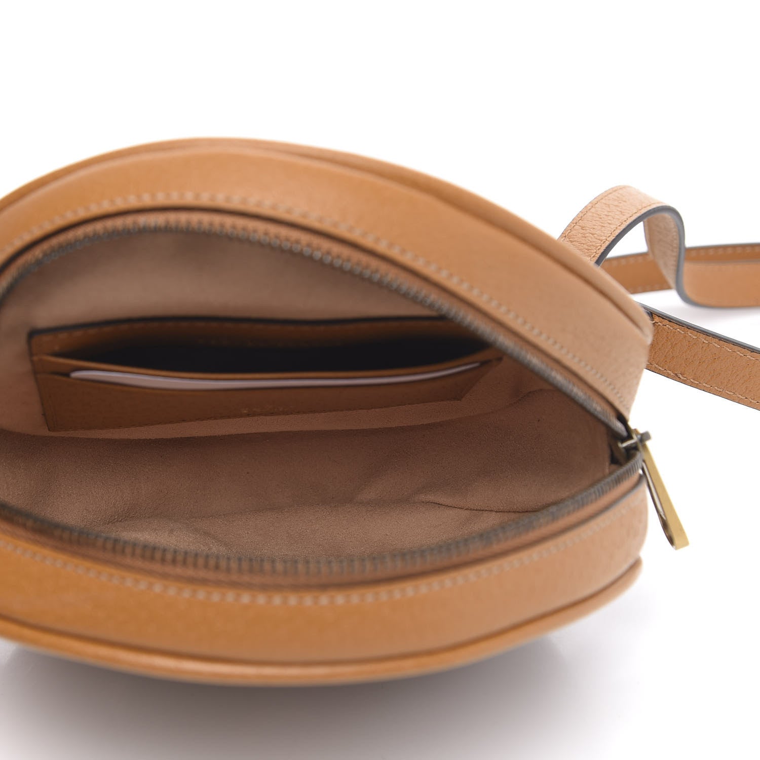 Gucci X DISNEY Mini Vintage GG Supreme Monogram Mickey Mouse Round Backpack Beige Vintage Sun Oil 4 of 10