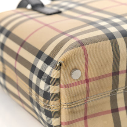 Burberry House Check Small Tote Black 9 of 19