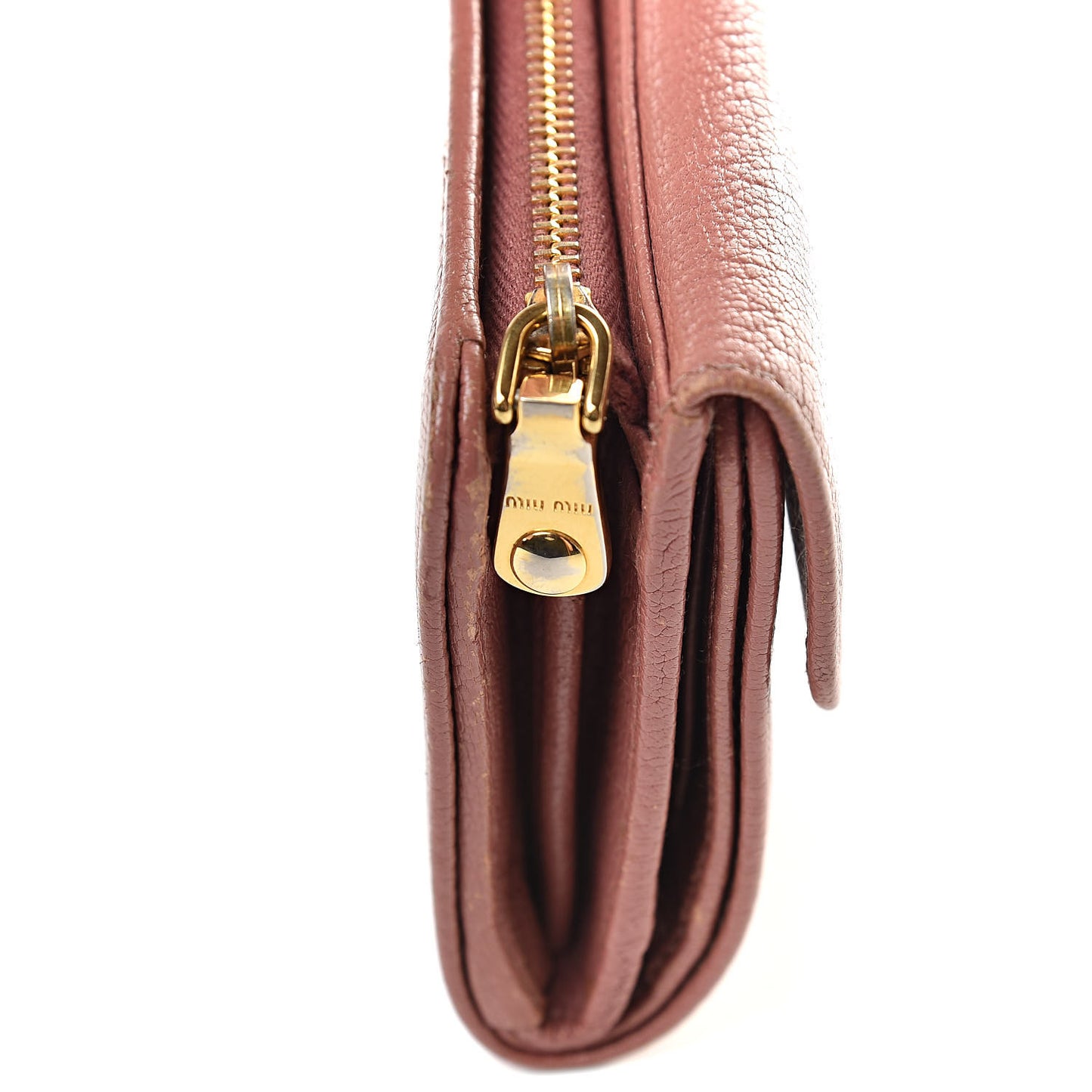 Goatskin Madras Flap Wallet Antico