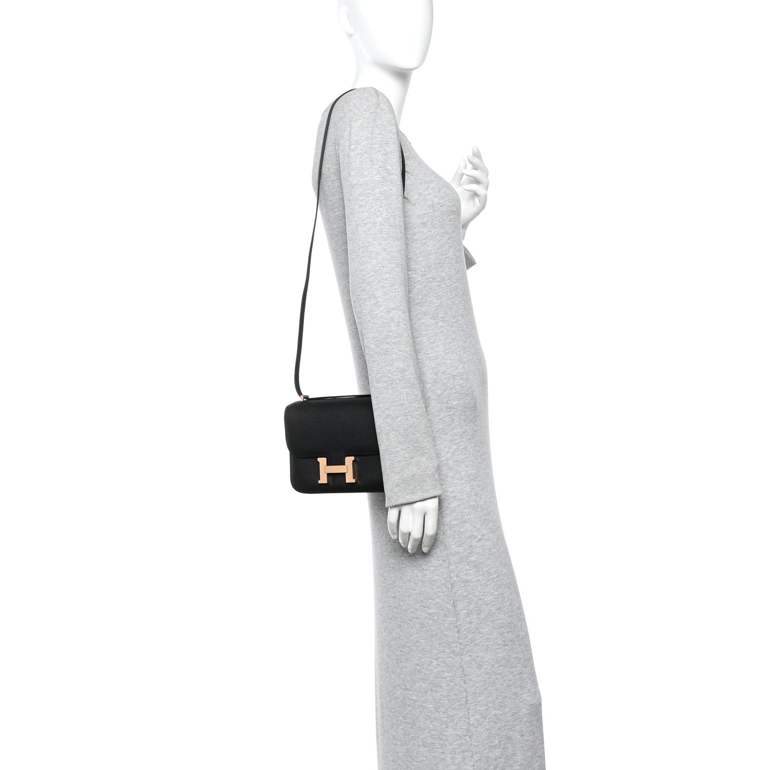 Hermes Epsom Constance 18 Black 2 of 11