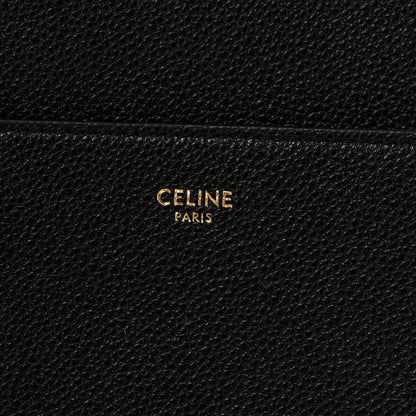 Celine Soft Grained Calfskin Sangle Bucket Bag Black 6 of 12