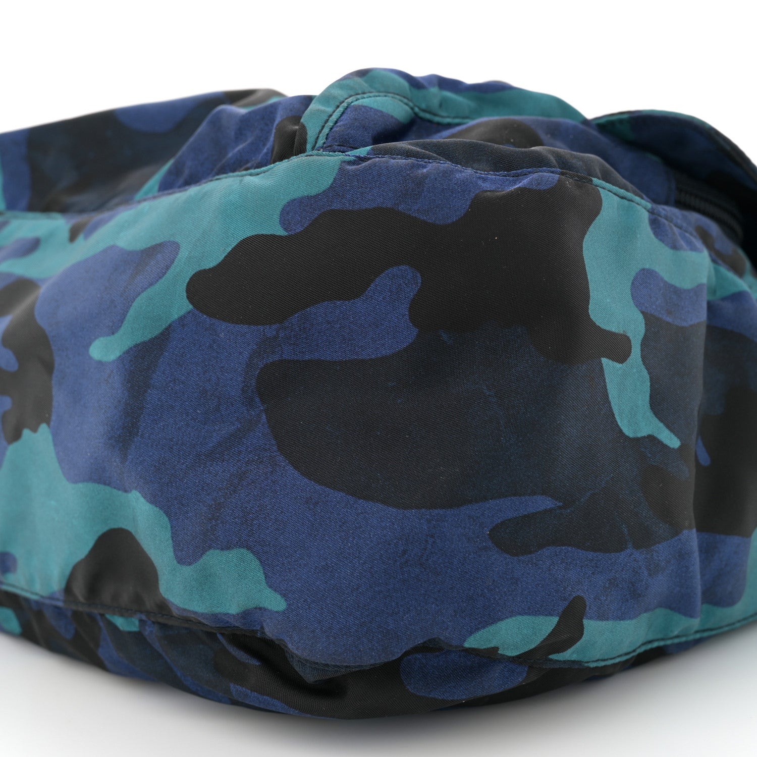 Prada Tessuto Nylon Camouflage Messenger Bag Royal 10 of 13