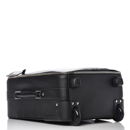 Prada Saffiano Travel Trolley Luggage Black 4 of 11