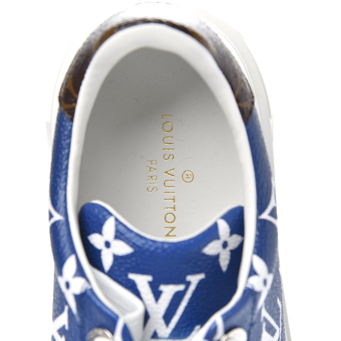 Monogram Escale Time Out Sneakers 36 Blue