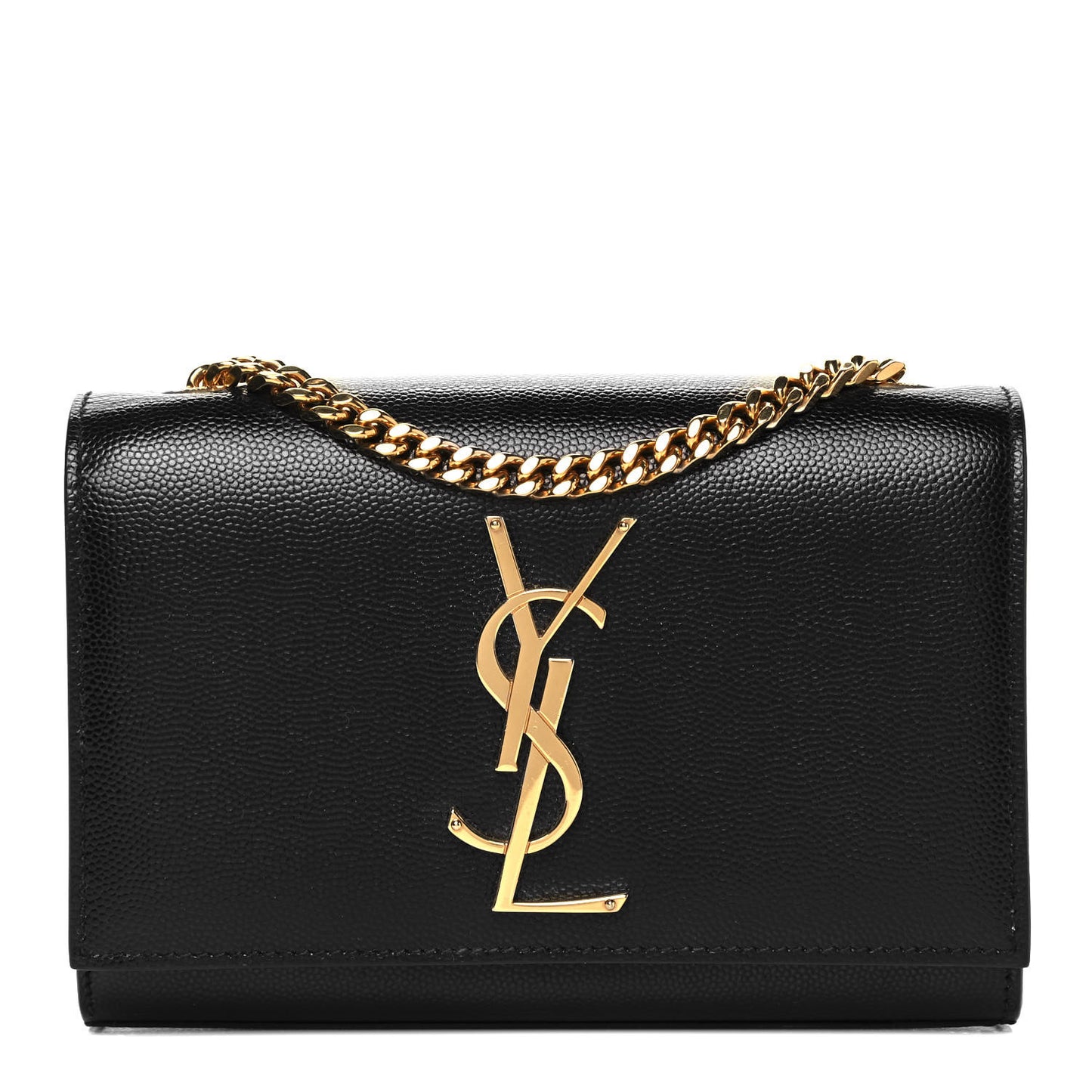 Grain De Poudre Small Monogram Kate Satchel Black