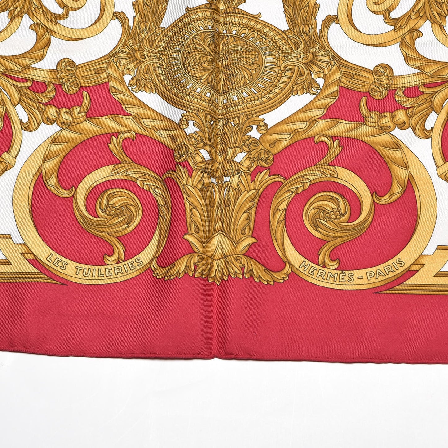 Silk Les Tuileries Scarf 90