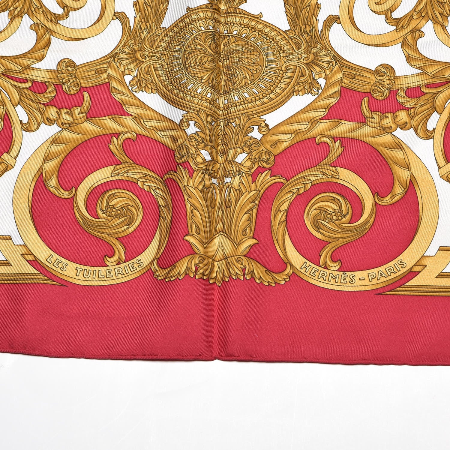 Hermes Silk Les Tuileries Scarf 90 3 of 6