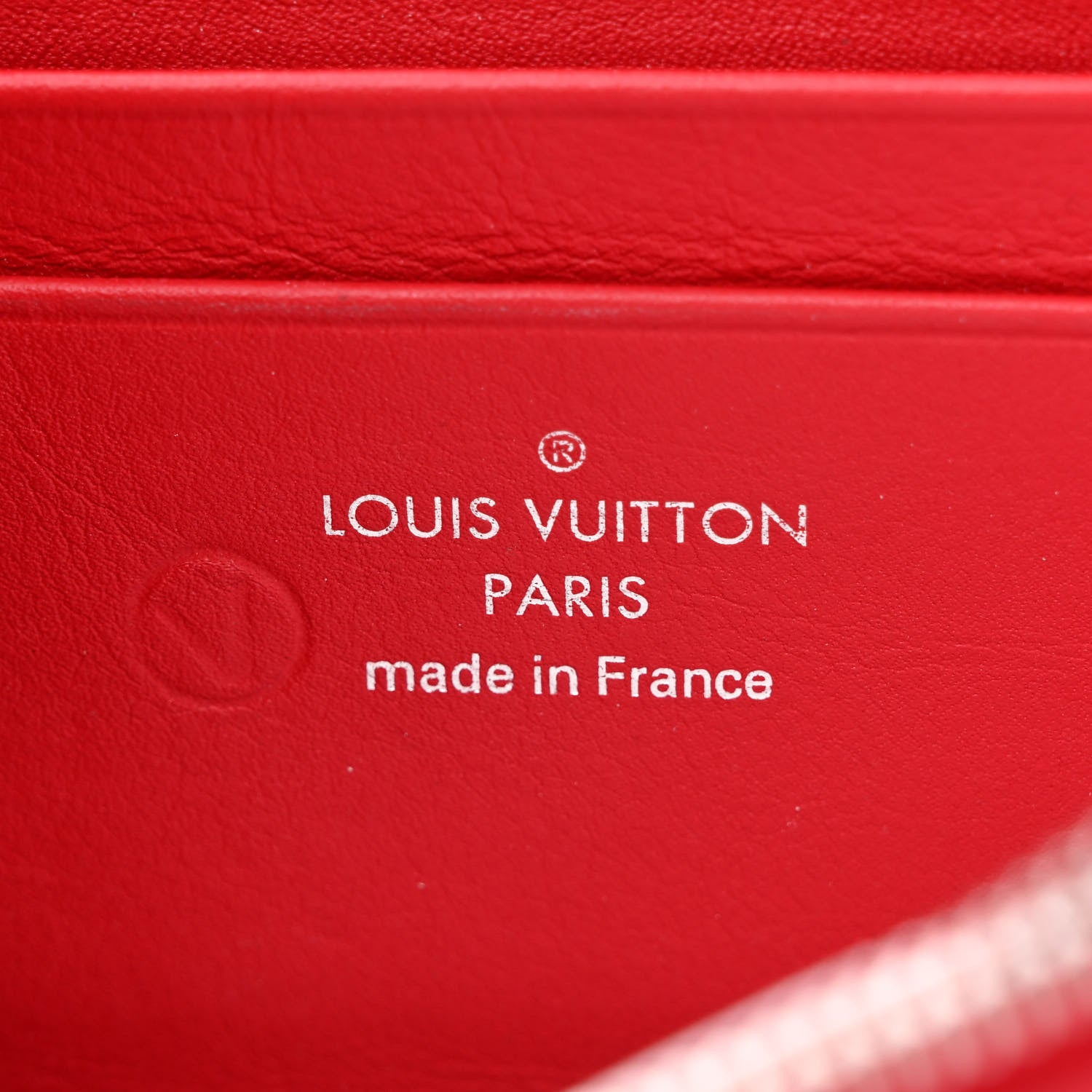 Louis Vuitton Calfskin New Wave Chain Pochette Scarlet 6 of 11