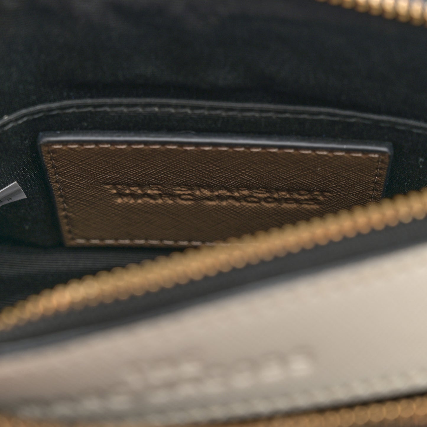 Saffiano Small Snapshot Camera Bag Sandcastle