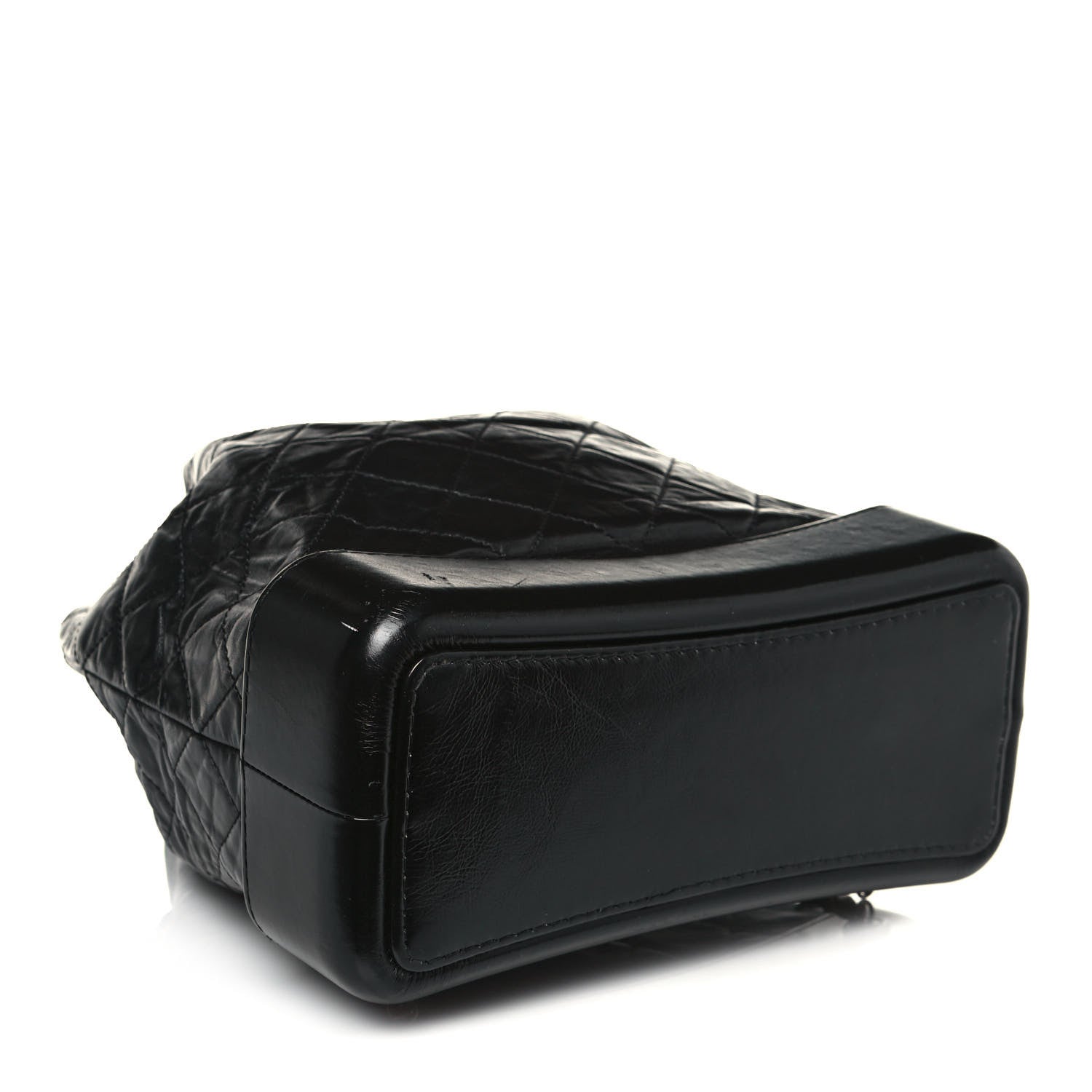 Chanel Aged Calfskin Quilted Gabrielle Backpack Black 4 of 18