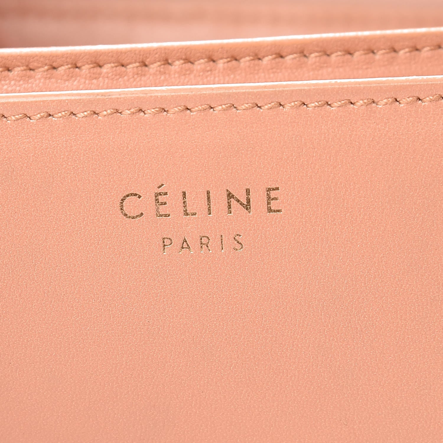 Celine Box Calfskin Medium Classic Box Flap Bag Nude 7 of 16