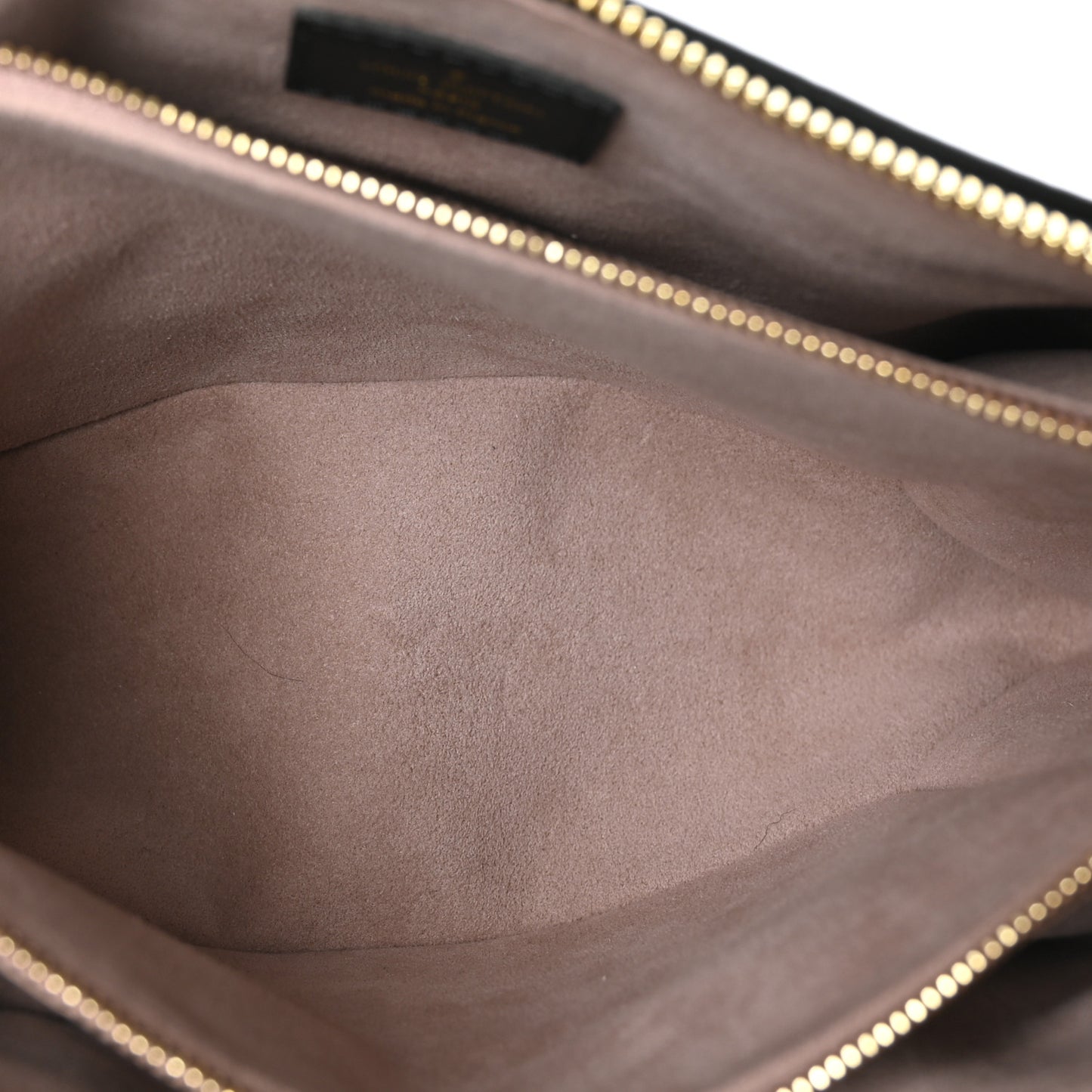 Lambskin Embossed Monogram Coussin PM Black