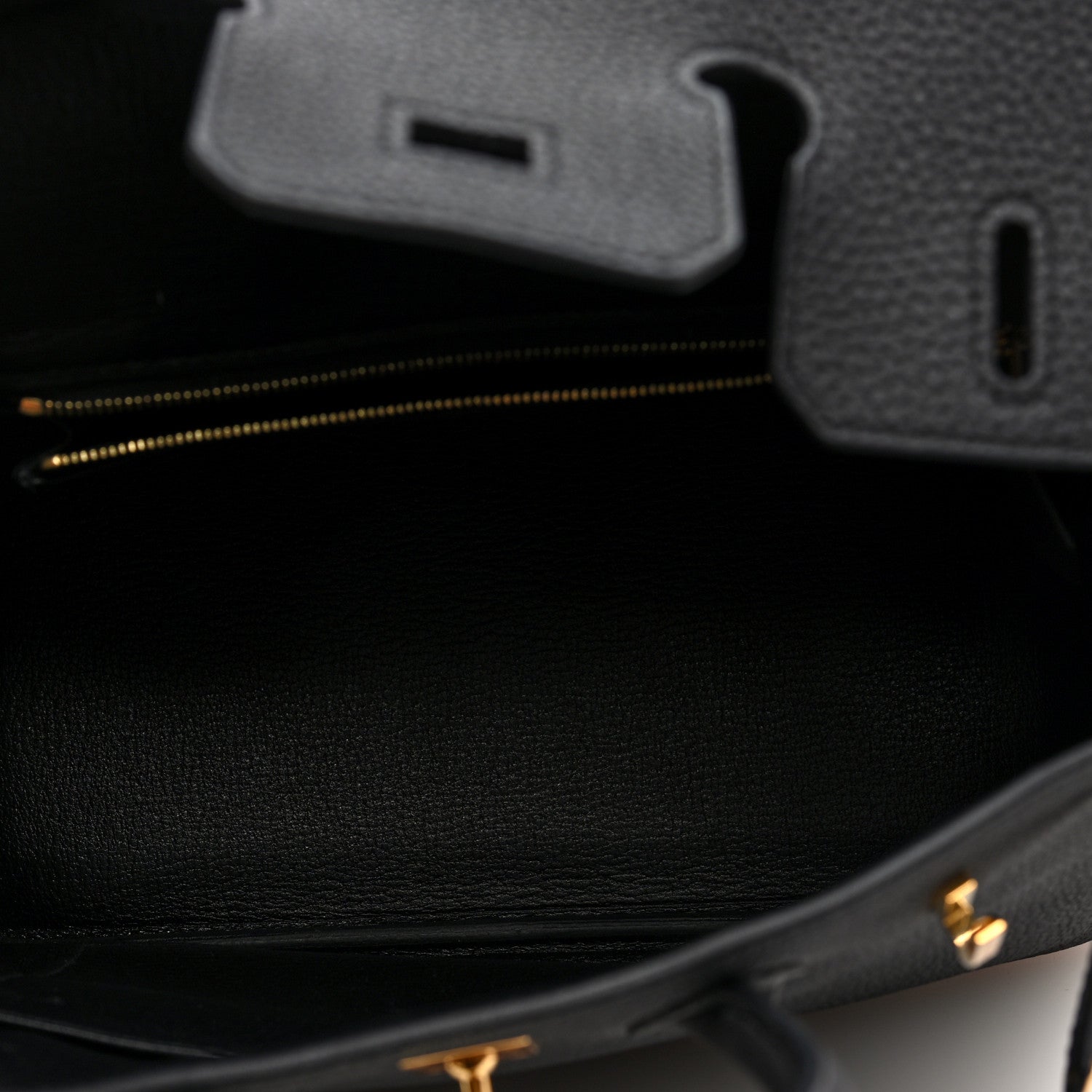Hermes Togo Birkin 25 Black 5 of 11