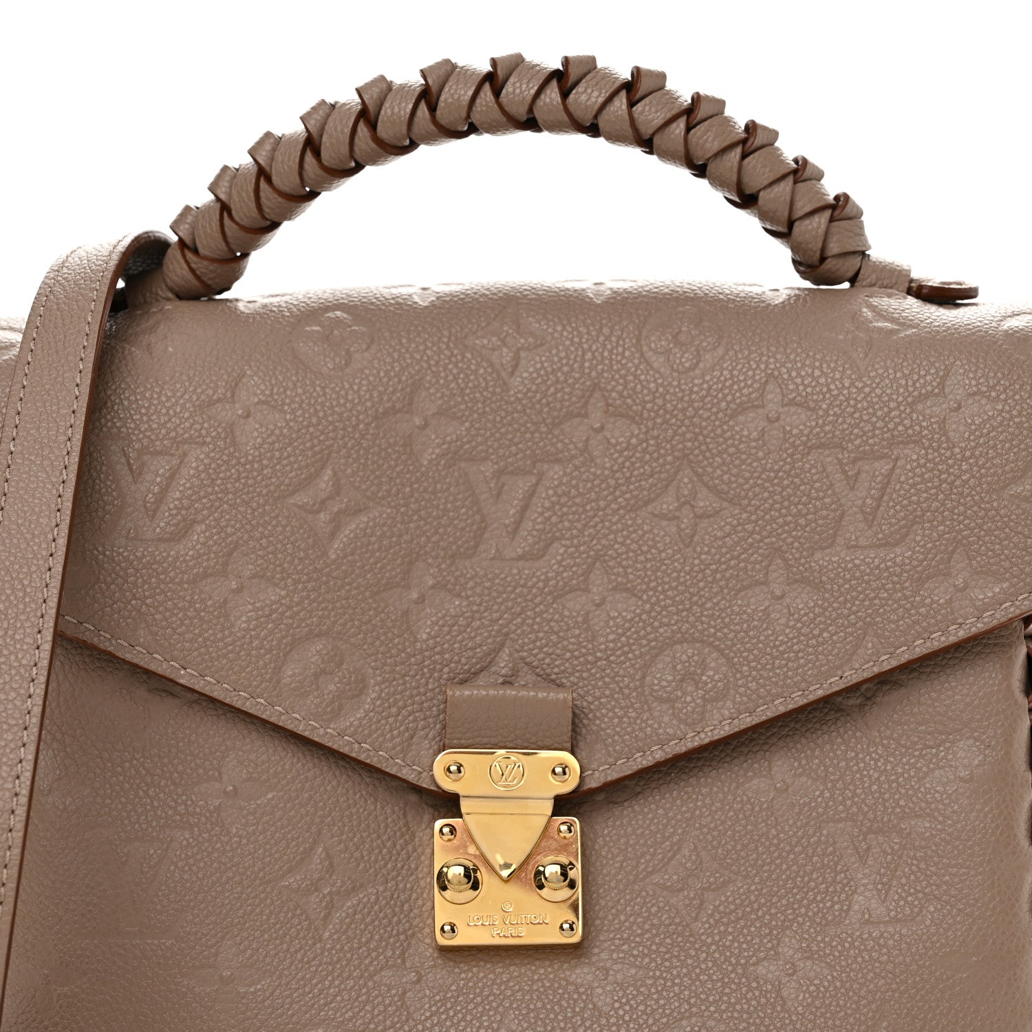 Louis Vuitton Empreinte Braided Pochette Metis Vison 8 of 10