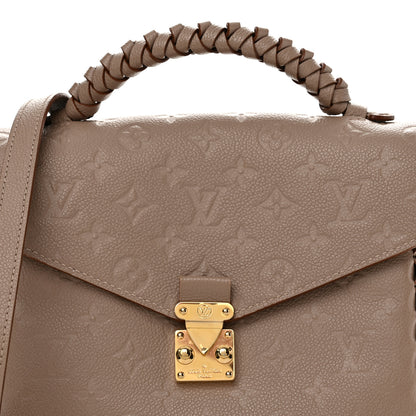 Louis Vuitton Empreinte Braided Pochette Metis Vison 8 of 10