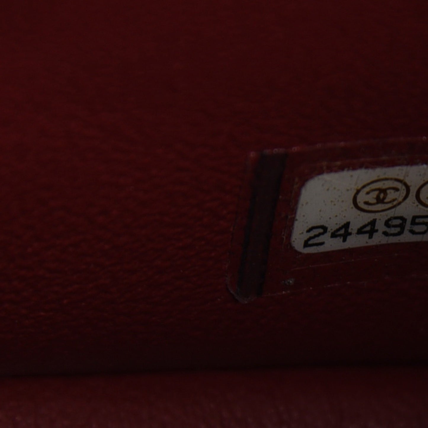 Caviar Quilted Mini Rectangular Flap Red