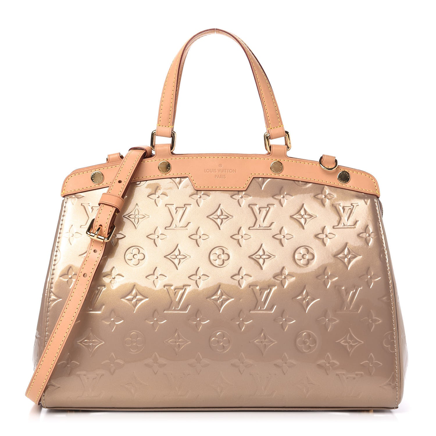 Louis Vuitton Vernis Brea MM Beige Poudre 1 of 9