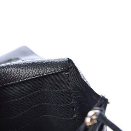 Chanel Caviar Quilted Wallet On Chain WOC Black 16 of 20