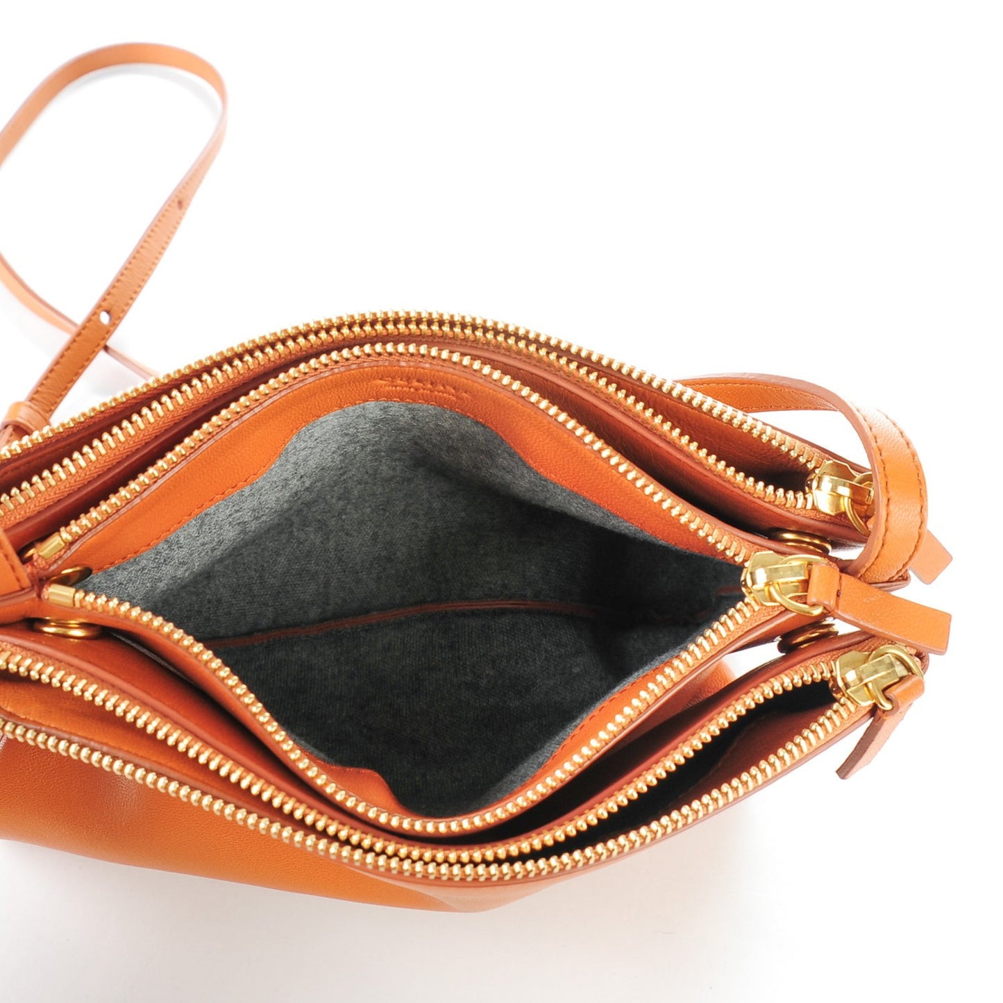 Lambskin Small Trio Crossbody Bag