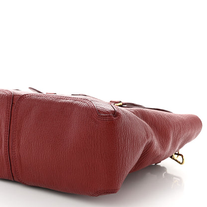 3.1 Phillip Lim Textured Calfskin Large Pashli Satchel Oxblood 10 of 10