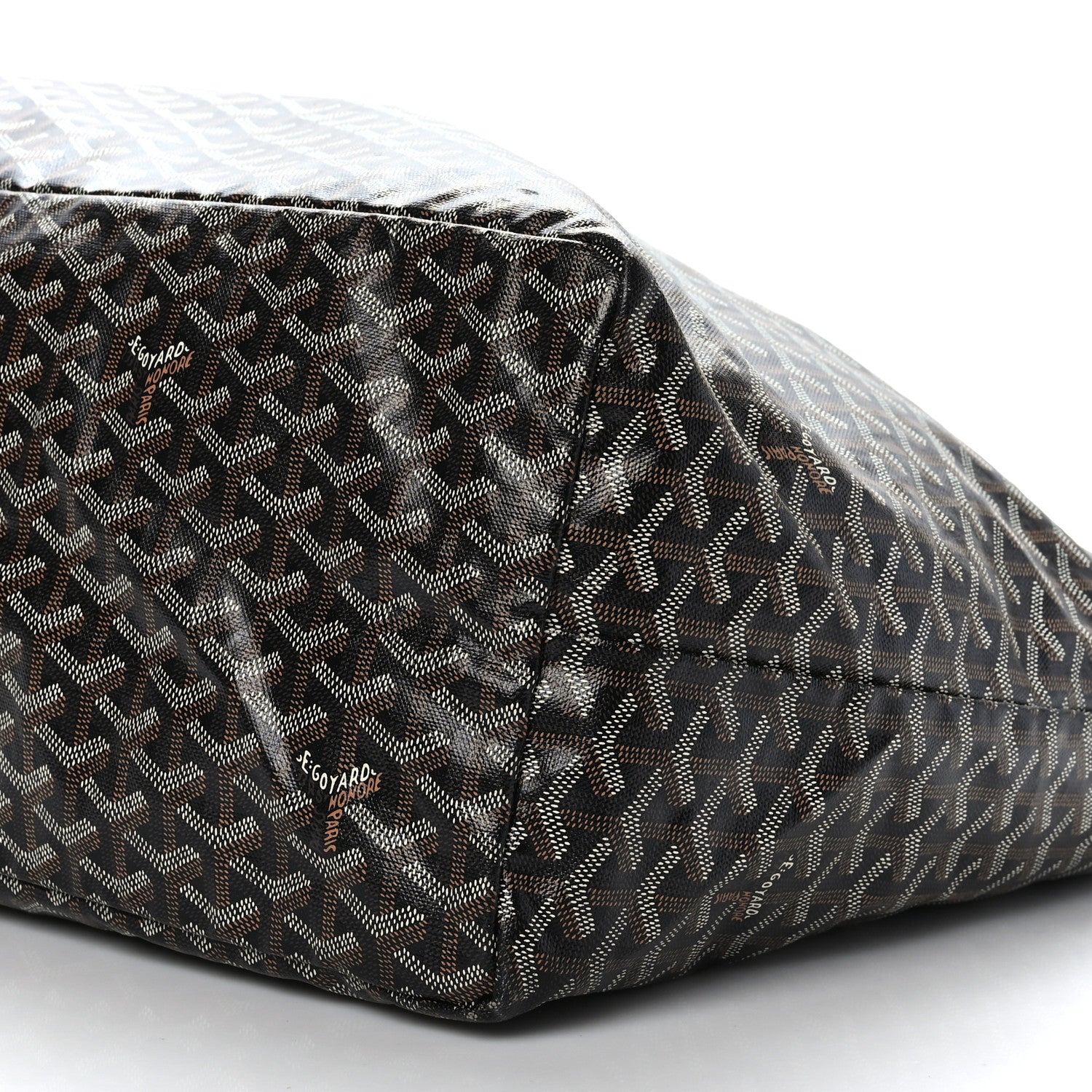 Goyard Goyardine Saint Louis XXL Black Gold 10 of 10