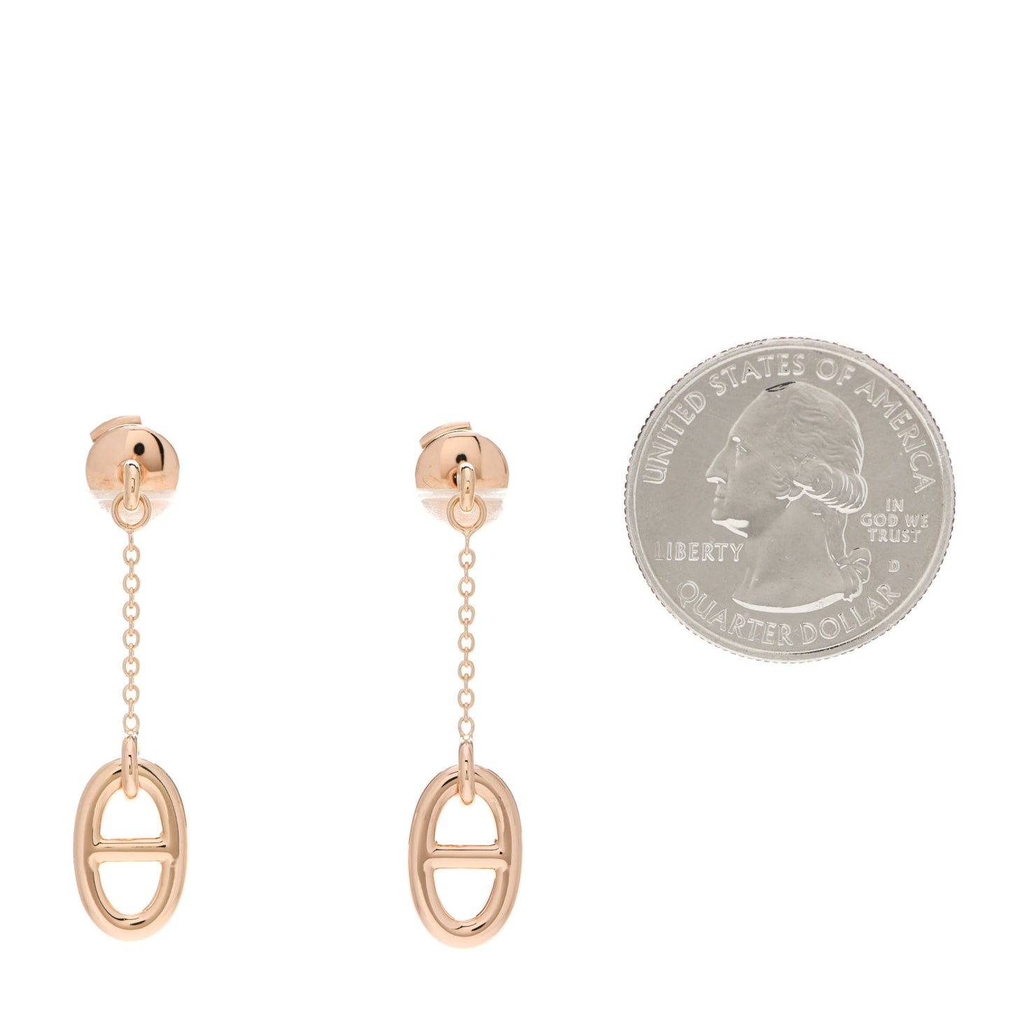 18K Rose Gold PM Farandole Drop Earrings