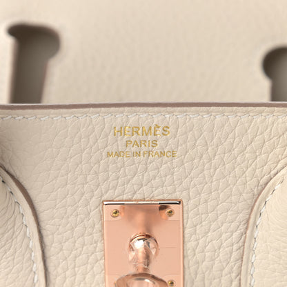 Hermes Togo Birkin 25 Craie 6 of 11