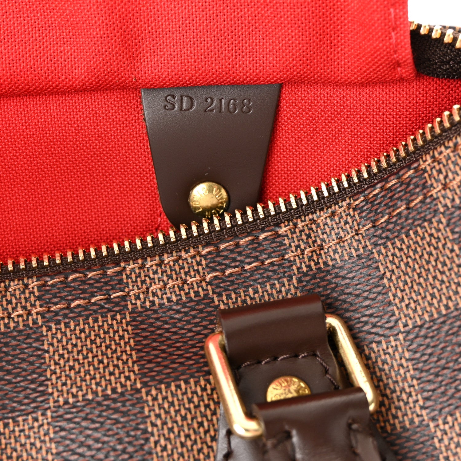 Louis Vuitton Damier Ebene Speedy 25 6 of 10