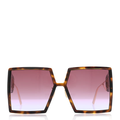 Christian Dior Square 30 Montaigne Sunglasses Tortoise 2 of 6
