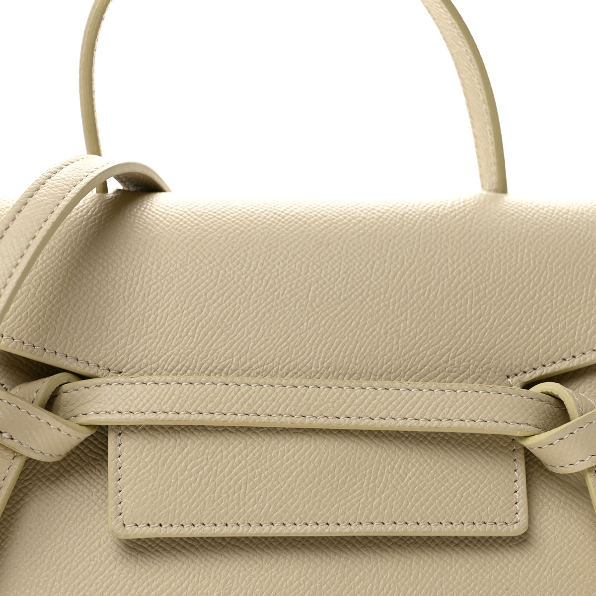 Grained Calfskin Nano Belt Bag Pampa