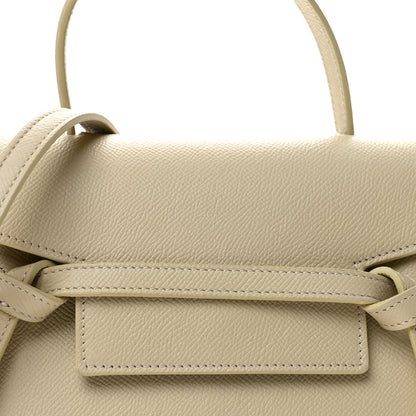 Celine Grained Calfskin Nano Belt Bag Pampa 9 of 11