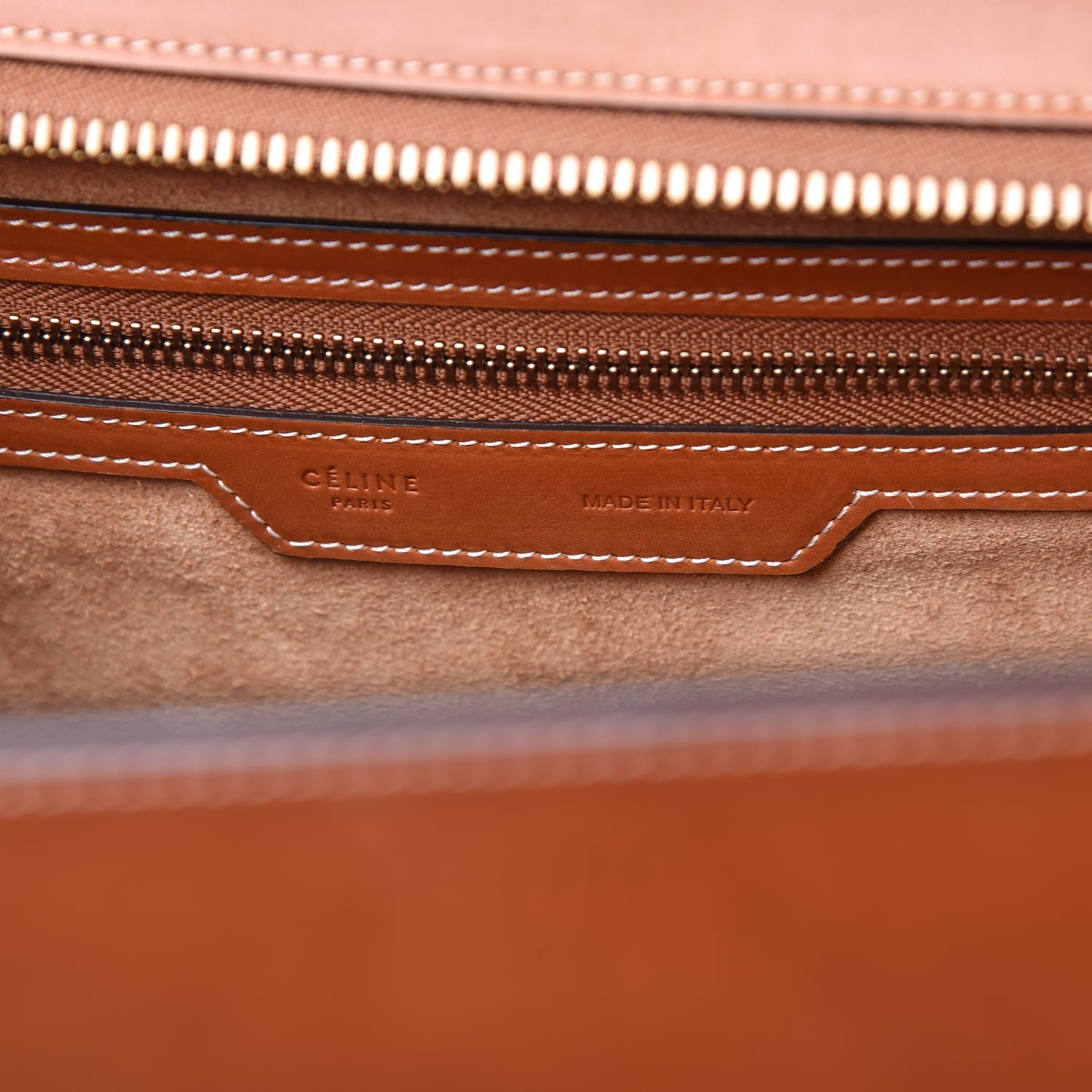 Celine Natural Calfskin Mini Luggage Tan 6 of 15