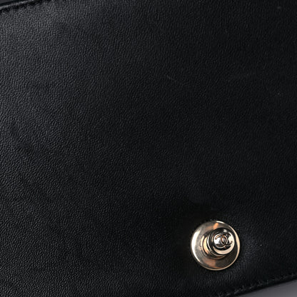 Chanel Lambskin Tile Embroidered Medium Brasserie Mosaic Boy Flap Black Multicolor 16 of 17