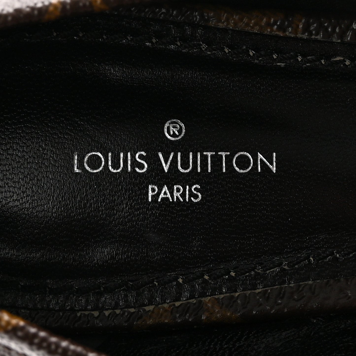 Monogram Upper Case Flat Loafer 38.5
