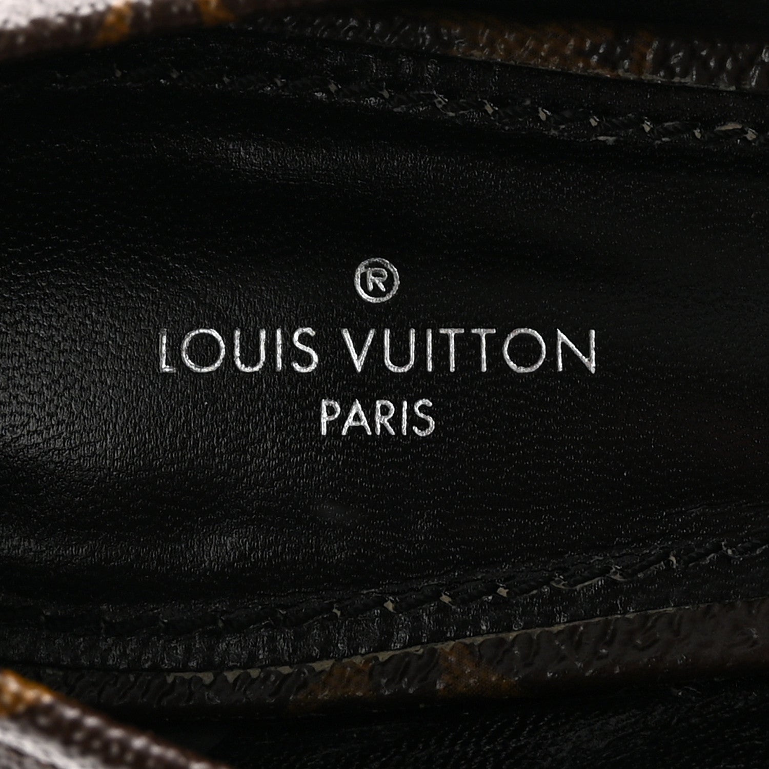 Louis Vuitton Monogram Upper Case Flat Loafer 38.5 8 of 9