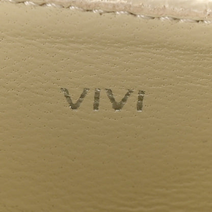 Jimmy Choo Calfskin Lizard Embossed Vivi 65 Mule Pumps 39.5 Off white 8 of 8