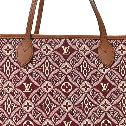 Louis Vuitton Jacquard Since 1854 Neverfull MM Bordeaux 7 of 9