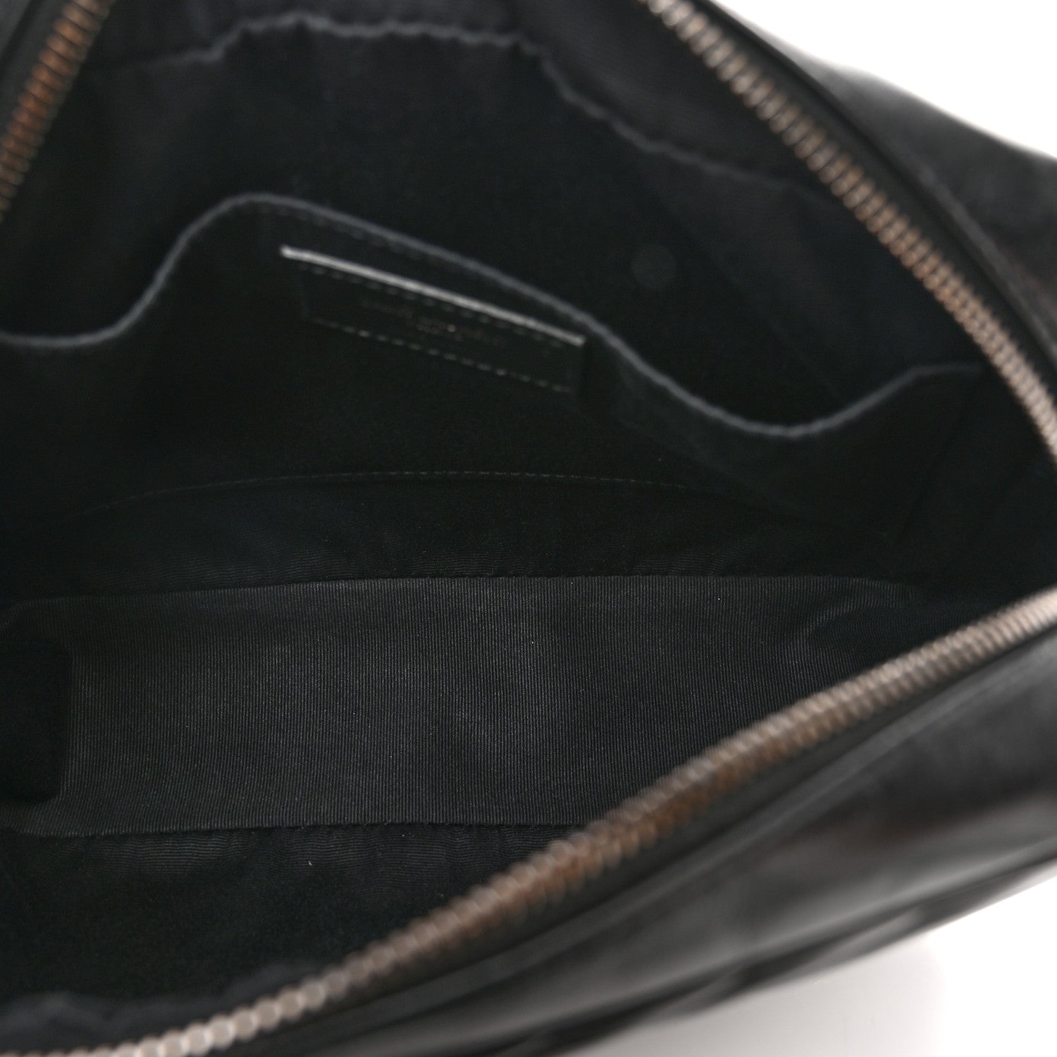 Saint Laurent Calfskin Matelasse Monogram Lou Camera Bag Black 5 of 11