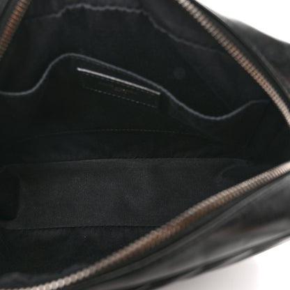 Saint Laurent Calfskin Matelasse Monogram Lou Camera Bag Black 5 of 11