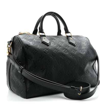 Louis Vuitton Empreinte Monogram Speedy Soft 30 Black 5 of 17