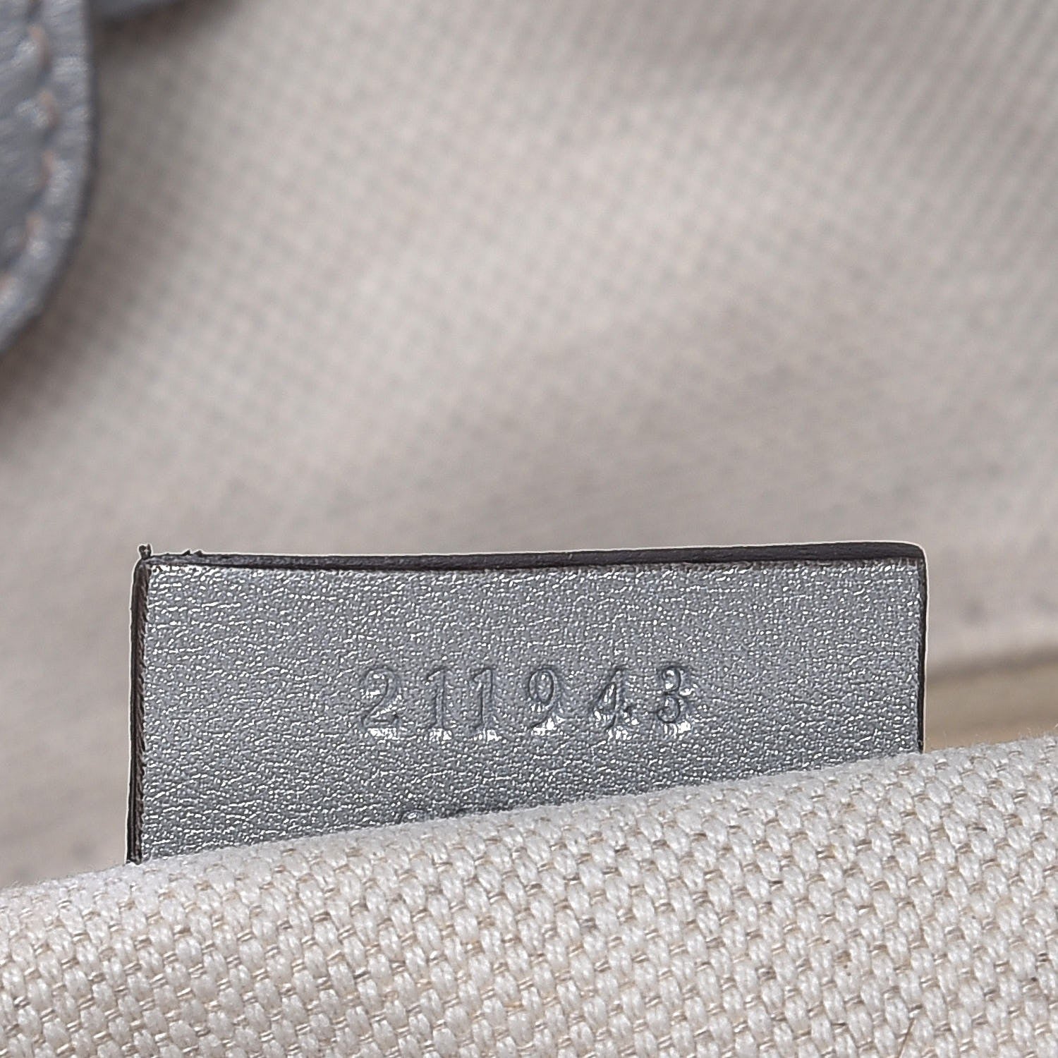 Gucci Guccissima Large Sukey Tote Silver 7 of 11