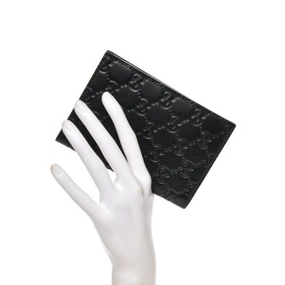 Gucci Guccissima Signature Passport Case Black 2 of 6