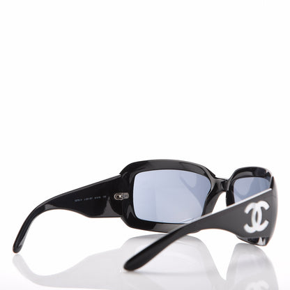 Chanel Mother of Pearl CC Sunglasses 5076-H Black 4 of 8