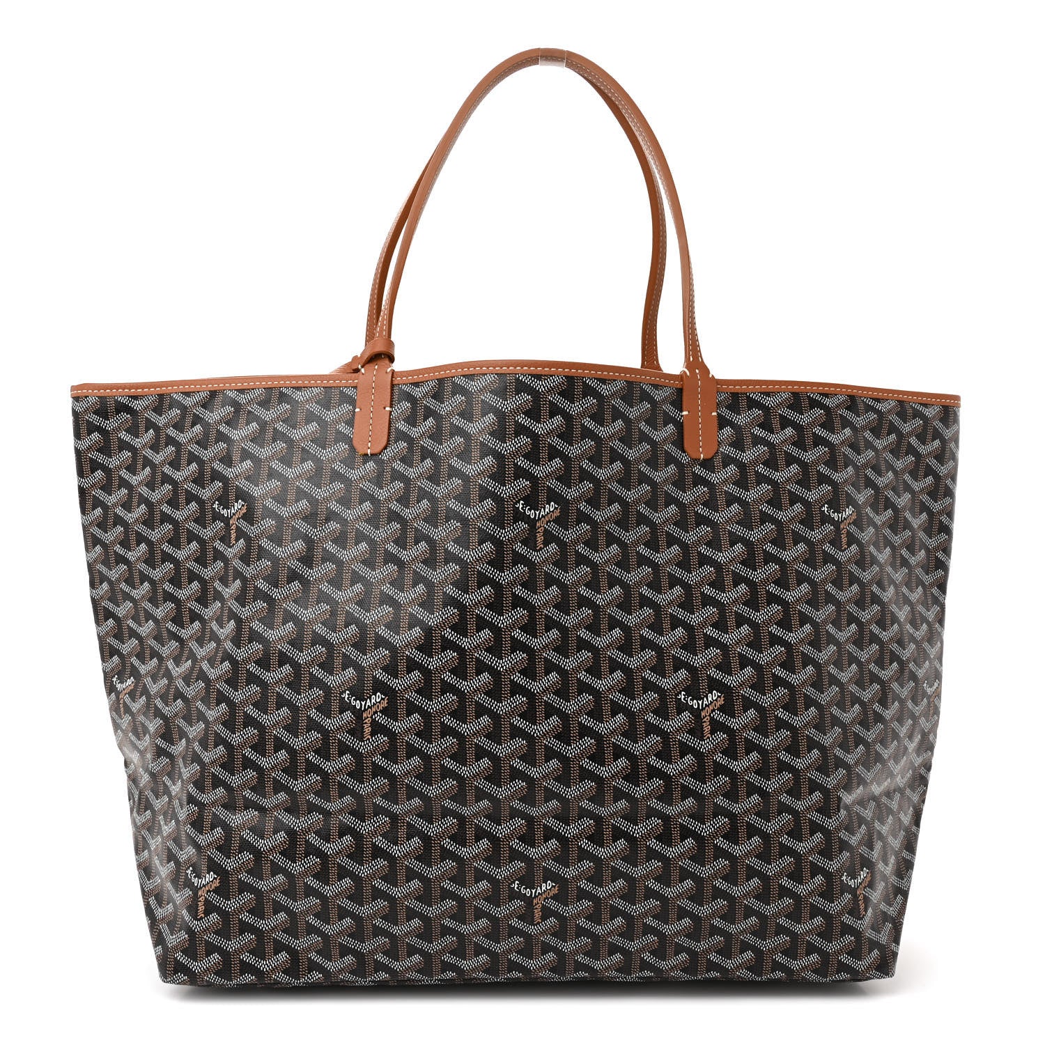 Goyard Goyardine Saint Louis GM Black Gold 1 of 10