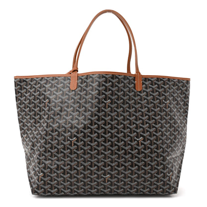 Goyard Goyardine Saint Louis GM Black Gold 1 of 10