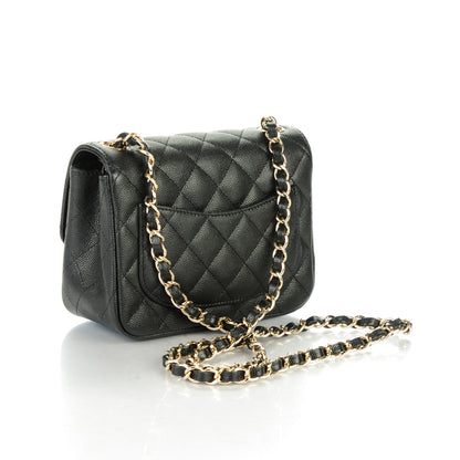 Chanel Caviar Quilted Mini Square Flap Black 3 of 7