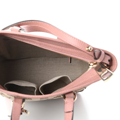 Gucci Monogram Small Bree Tote Beige Soft Pink 5 of 10
