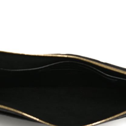Louis Vuitton Empreinte Pochette Melanie MM Black 5 of 10